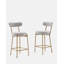 Tabouret d'appoint en métal Bainton-1100908800