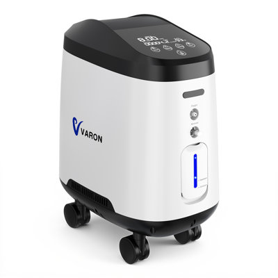 Home 2L 90% device with  oxygen generator, 1-9L Adjustable continuos with Movable Casters
