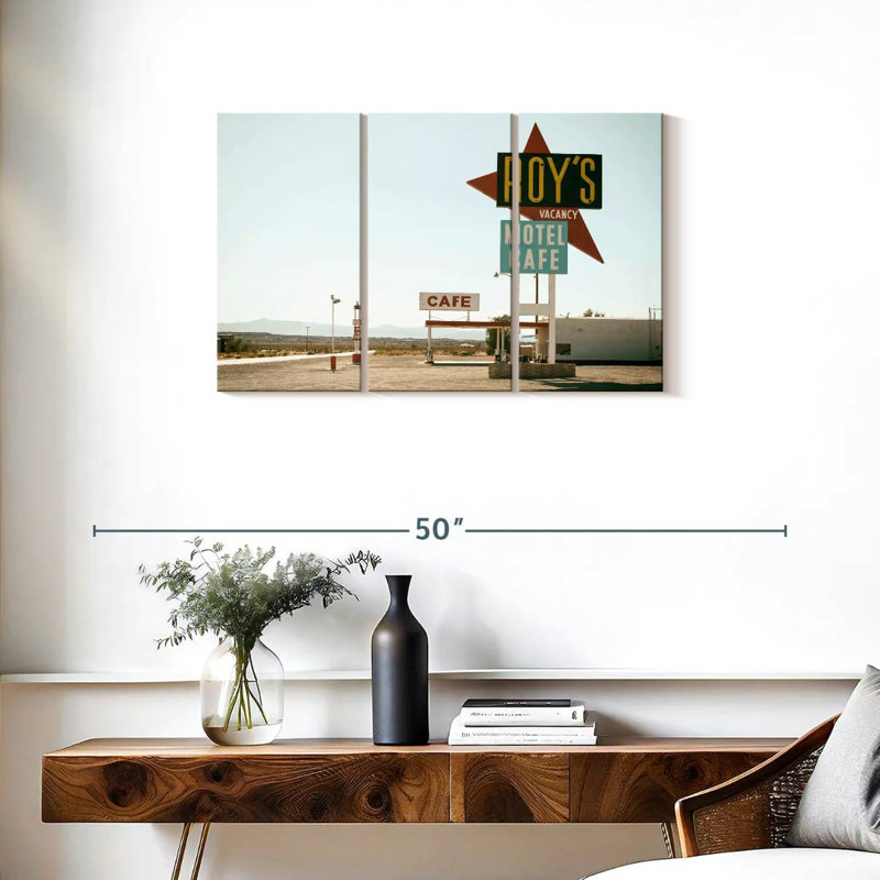 Lilie American West Roy's, Route 66, H 20 po x l 33 po