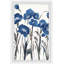 « blue florals viii », reproduction de peinture à l’acrylique encadrée-2143561818