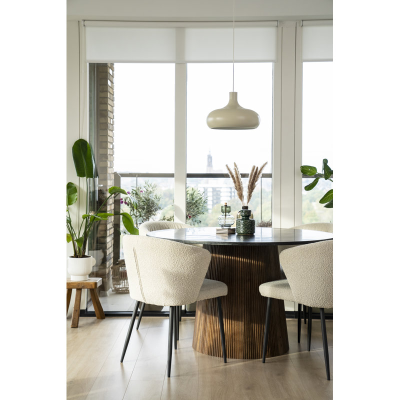 Maxim Round Marble Dining Table