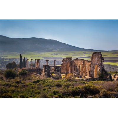 The Basilica Of Volubilis by Mdmworks - Wrapped Canvas Print