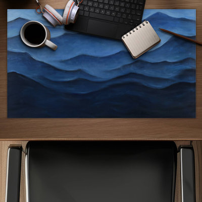 Blue ocean - 14.00"x24.25" Desk mat