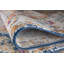 Tapis oriental orange / bleu / crème Beverly-504220671