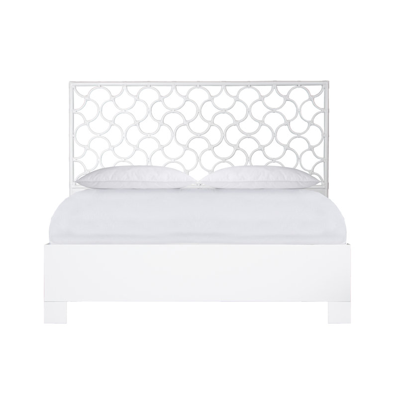 Mar Collection Bed, King, White