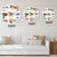 Horloge murale bohème et éclectique-60329394