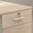 Jerrylee Rectangle Synthetic Laminate Reception Desk with Filing Cabinet