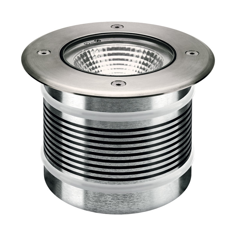 Oviedo Black Integrated LED Aluminium Well Light