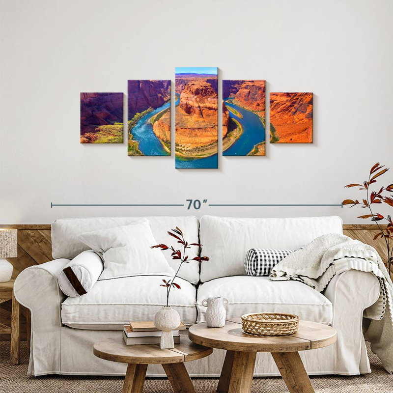Glen Canyon Colorado River, 24" H x 55" W