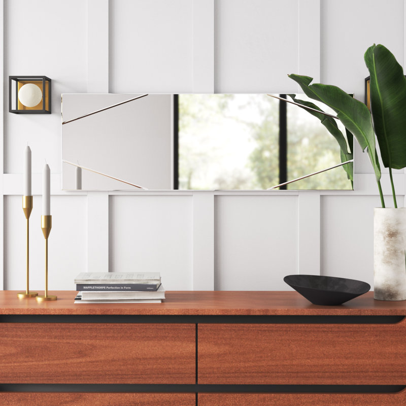 Oakdene Metal Flat Floor Mirror