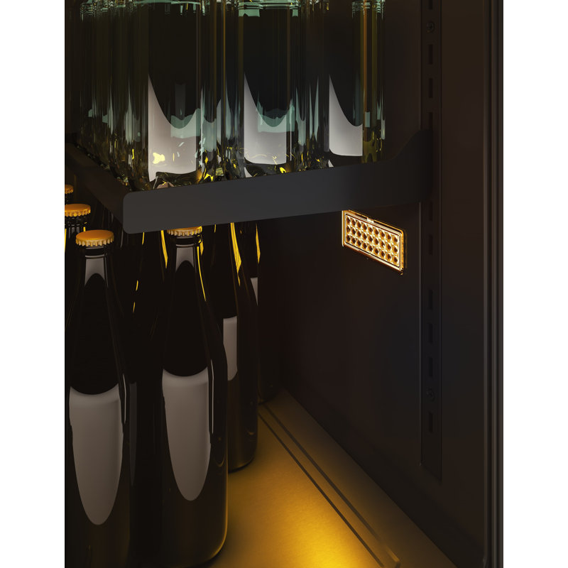 Presrv 5.6 cu. ft. Freestanding Kegerator with Door Lock and Adjustable Temperature