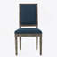 Chaise en tissu