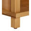Aaeedah Solid Wood Freestanding Linen Cabinet-2120218641