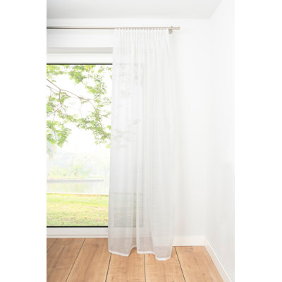 Gardine (1 Stück), transparent