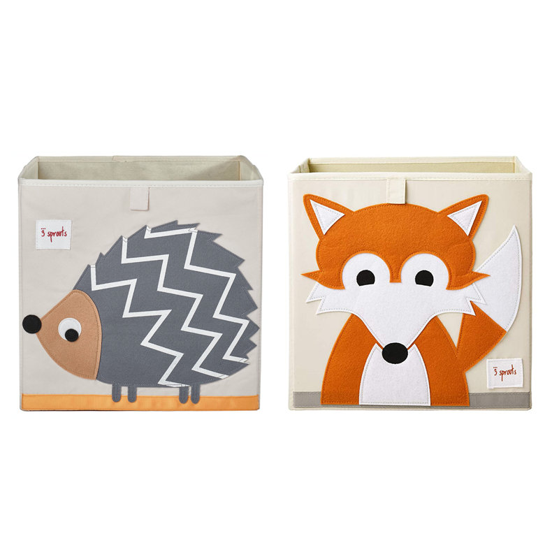 3 Sprouts Fabric Toy Box