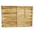 Tellur 36" Wood & Galvanized Metal American Flag Wall Art with Magnets, Brown Rustic