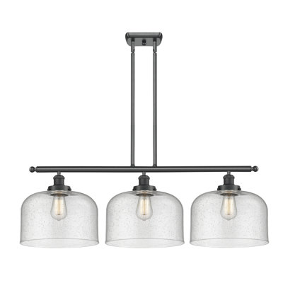 Lattimer 3-Light Dimmable Metal Pendant 
