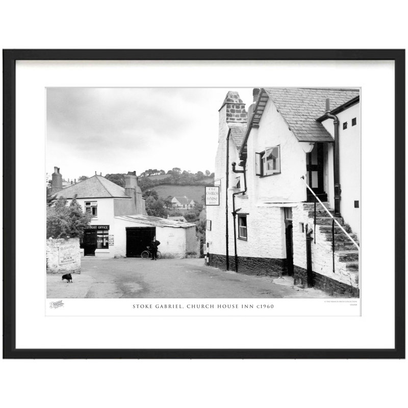 Stoke Gabriel, Church House Inn C1960 by Francis Frith - Single Picture Frame Print, 28cm H x 36cm W x 2.3cm D