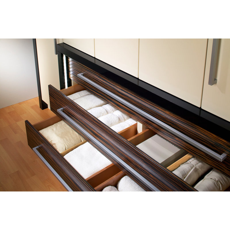 Adjustable Drawer Organizer, 16.625" H x 4.125" W x 0.625" D