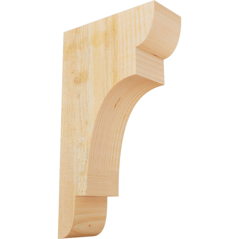 New Brighton Corbel, H 18 po x l 4 po x P 10 po, Sapin de Douglas, Sciage brut