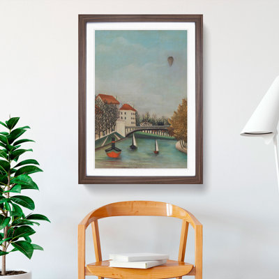 View of the Pont de Sevres by Henri Rousseau - Picture Frame Painting