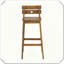 Ensemble de 2 tabourets de bar Robuste, durable, élégant, polyvalent, fonctionnel et compact