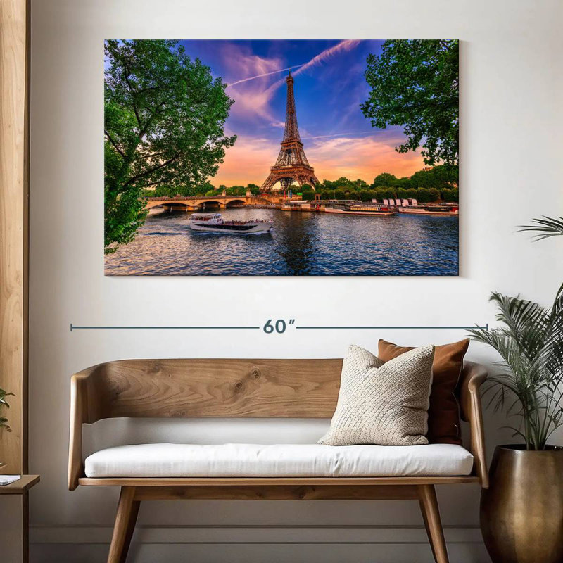 Ravi Paris Eiffel Tower, 34" H x 51" W