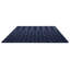 Wool Houndstooth Area Rug in Dark Blue/Black-74187215