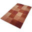 Oresto Plaid Area Rug in Multi Red