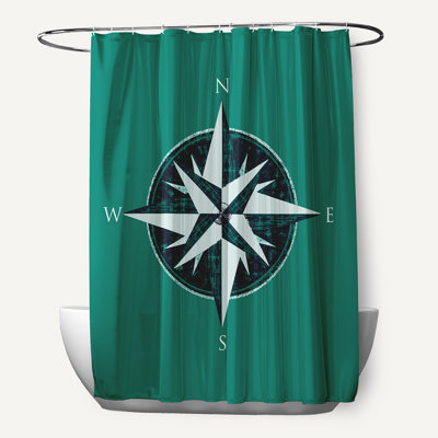 Rideau de douche Compass