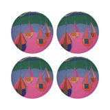 Ornaments Pebble 16" Vinyl Placemat