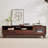 Black walnut simple TV cabinet