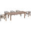 Chaise d'extérieur rembourrée en tissu Newport Glenmore-549192824