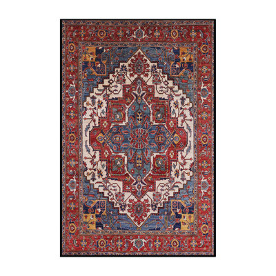 Tapis oriental bleu / rouge Foscot