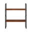 Tablette décorative murale en bois et métal Willow-2004008276