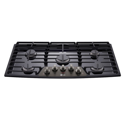 LG 36" Natural Gas Cooktop with 5 Burners