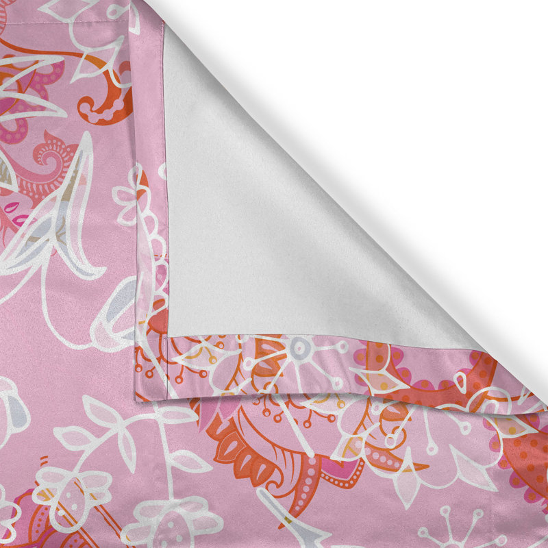 Semi Sheer Curtain Pair
