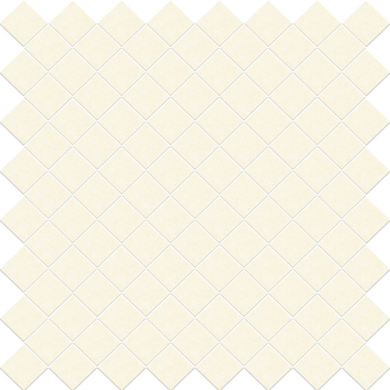 Carreau de porcelaine aléatoire pour mur et plancher 1 po x 1 po, Ivoire