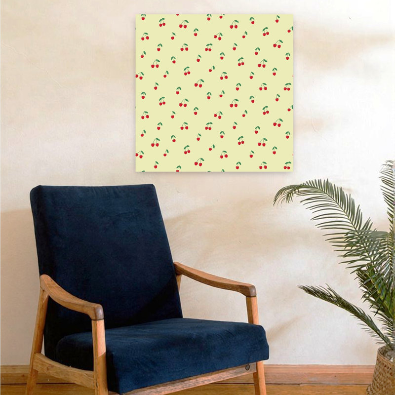 Art contemporain Cherry Spring Summer Art, H 24 po x l 24 po