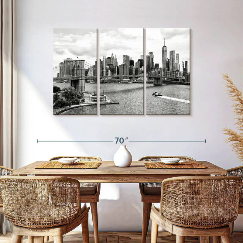 Rorry The NYC Skyline, 36" H x 57" W