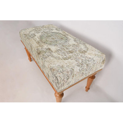 Bohemian Bench, Coffee Bench, Ottoman Bench, Upholstered Bench, Turkish Rug Bench, Kilim Bench, Home Decor Bench, Handmade Bench