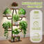 Support pour plante d'intérieur 43 "avec lumière de croissance 43"