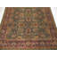 Oriental Hand-Knotted Wool Green/Burgundy/Orange Area Rug-50886822