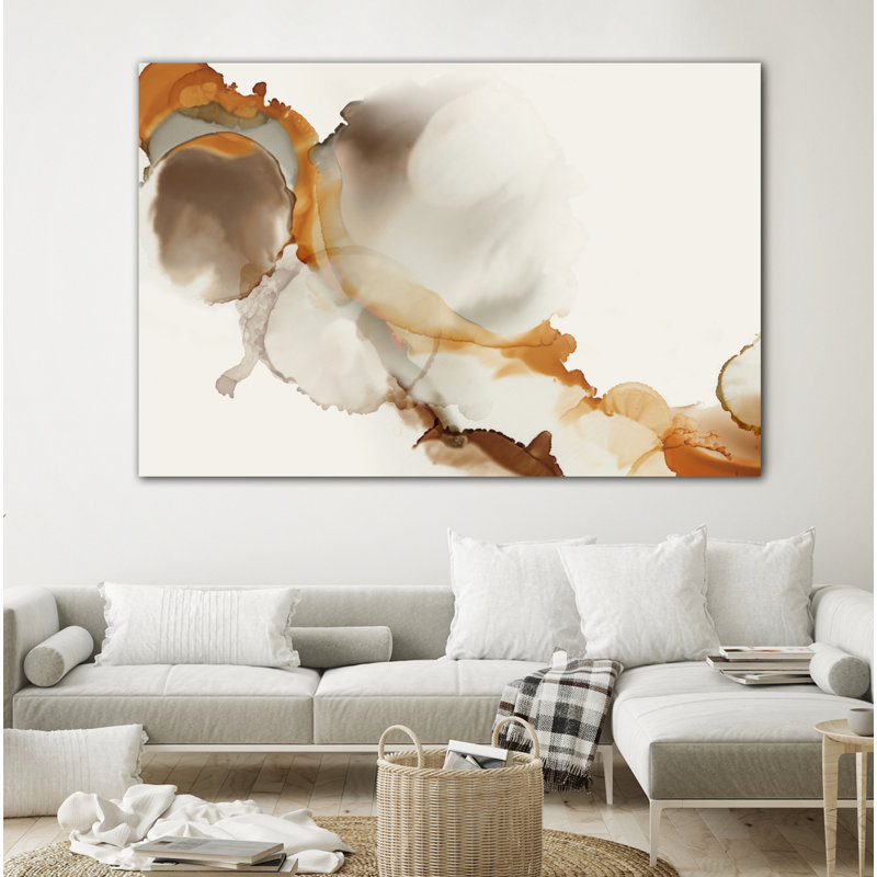 Undefined - Peinture sur toile sans cadre, H 48 po x l 72 po x P 1,5 po
