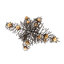 Lustre géométrique unique à 12 lumières Durrin