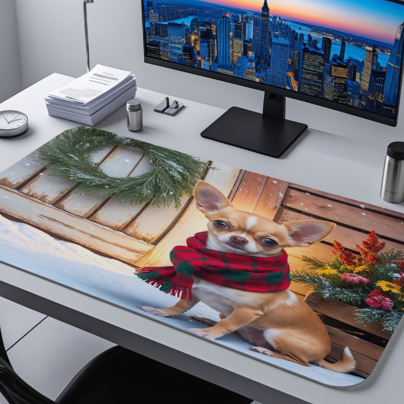 Polyester Desk Pad, 23.6x13.8