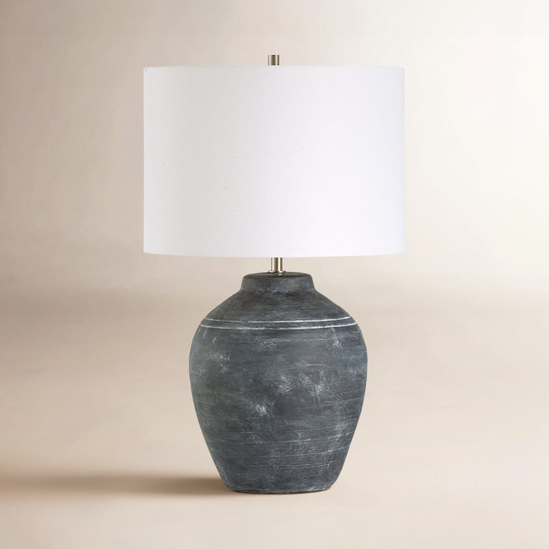 Jolia Table Lamp, Gray