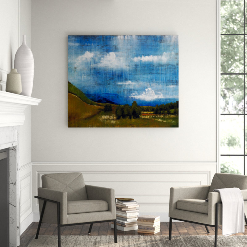 Natural Grandeur Painting by Chelsea Art Studio, Brush Gel, 24" H x 29" W