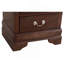 Table de chevet Louisphillipe G02125-N, cappuccino-508871368