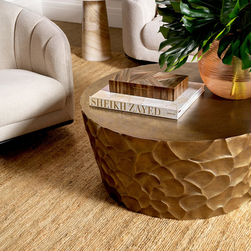 Harvard Wood Decorative Box, Straw Marquetry Brown